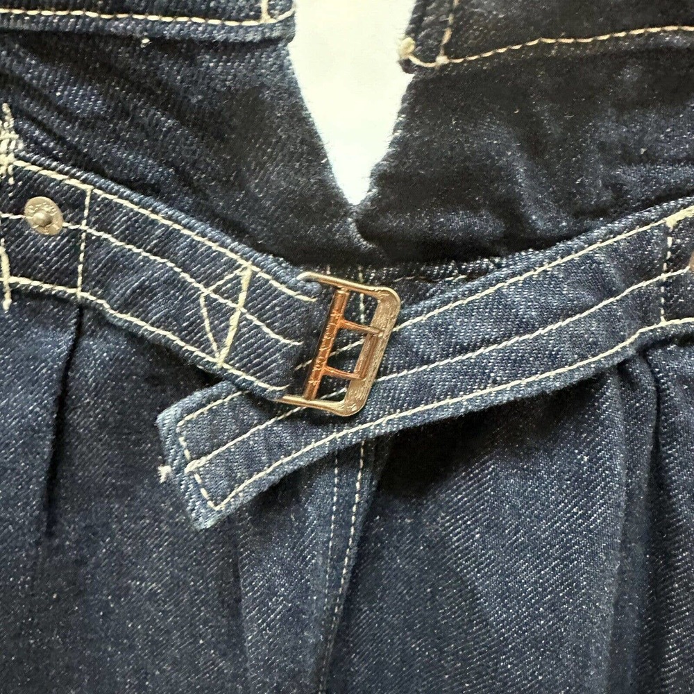 Levi's Dark Blue Midi Skirt - Picture 6 of 10